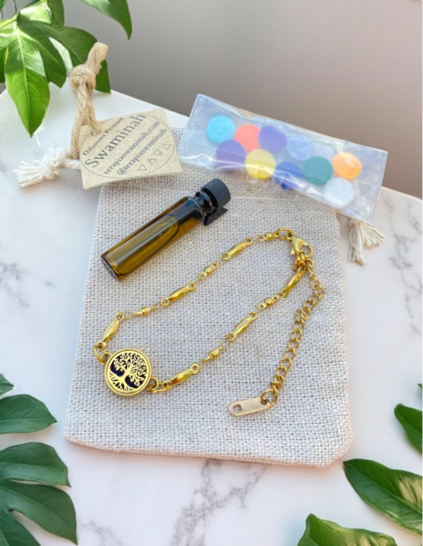 Pulseira de Aromaterapia - Árvore da Vida