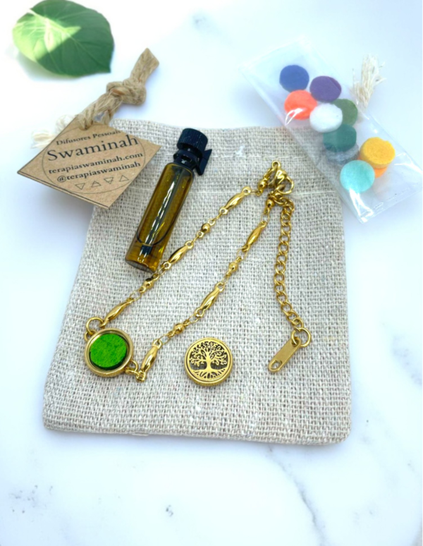 Pulseira de Aromaterapia - Árvore da Vida