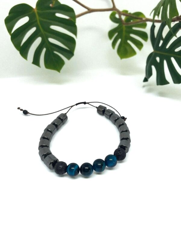 Pulseira de Pedra Natural Difusora para Aromaterapia