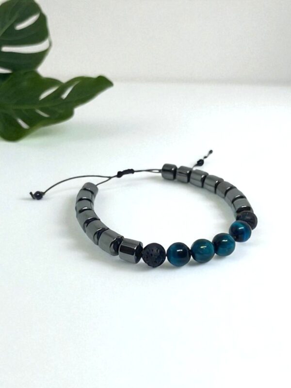 Pulseira de Pedra Natural Difusora para Aromaterapia