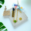 Pulseira de Aromaterapia - Flor da Vida Dourada