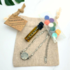 Pulseira de Aromaterapia - Flor da Vida Prateada