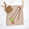 Pulseira de Aromaterapia - Flor da Vida em Rose Gold