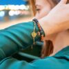 Pulseira Difusora de Aromaterapia – Árvore da Vida Dourada