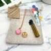 Colar de Aromaterapia com Asa em Rose Gold