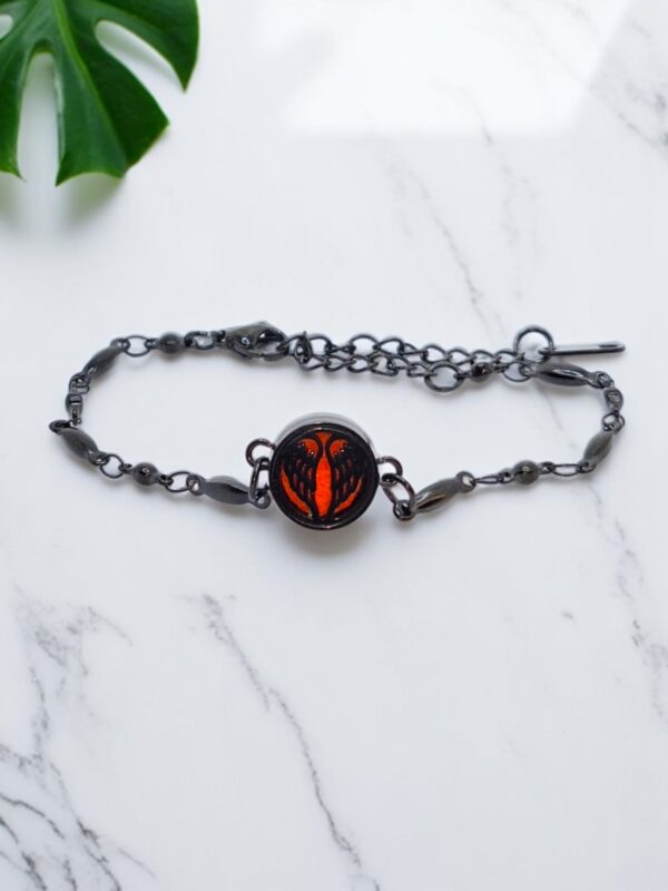 Pulseira de Aromaterapia - Asa Preta