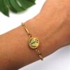 Pulseira de Aromaterapia - Asa Dourada