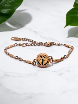 Pulseira de Aromaterapia - Asa Rose Gold