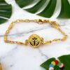 Pulseira de Aromaterapia - Asa Dourada