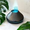 Humidificador USB com Efeito de Chama e Aromaterapia
