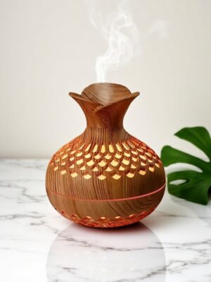 Humidificador e Difusor de Aromas USB com Luminária de LED