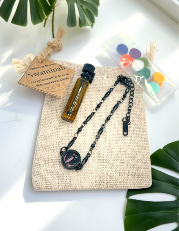 Pulseira de Aromaterapia - Asa Preta
