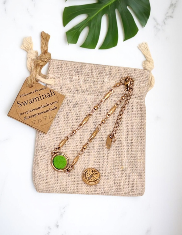 Pulseira de Aromaterapia - Asa Rose Gold