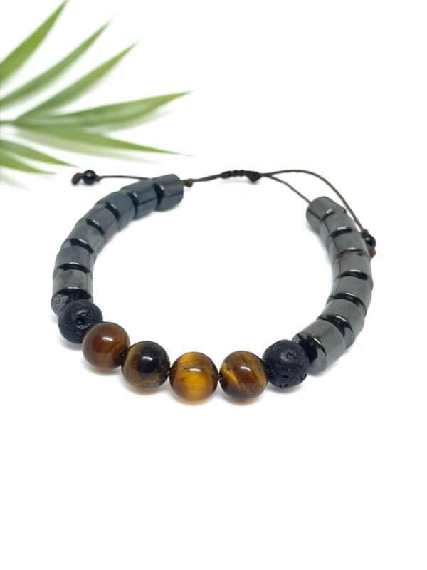 pulseira aromaterapia hematita