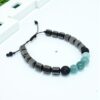 Bracelete Difusor de hematita para Aromaterapia