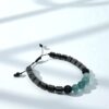 Bracelete Difusor de hematita para Aromaterapia
