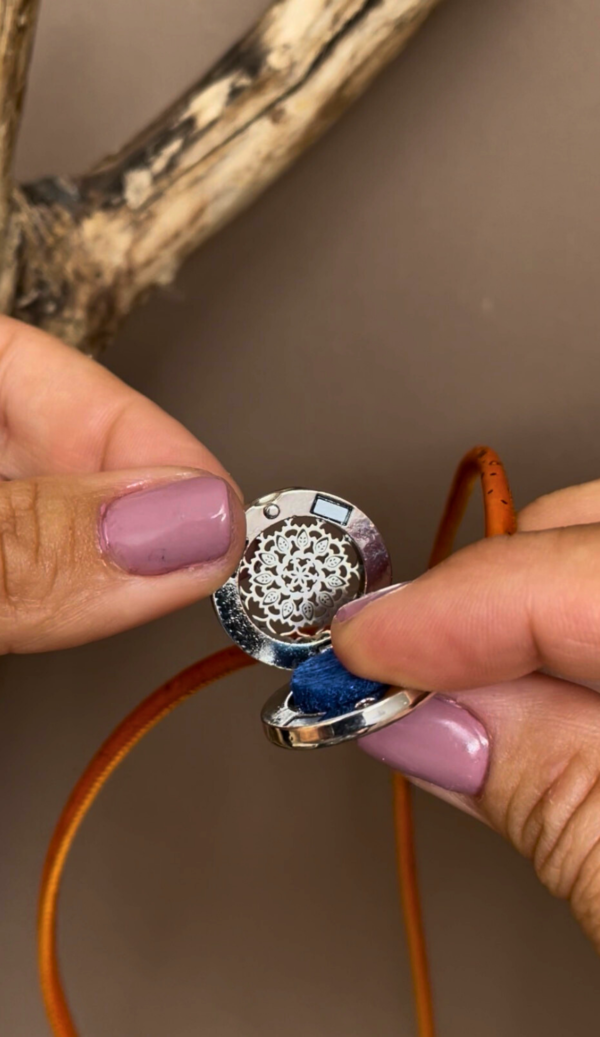 Colar Difusor Pessoal Mandala - Edição Especial em Cortiça