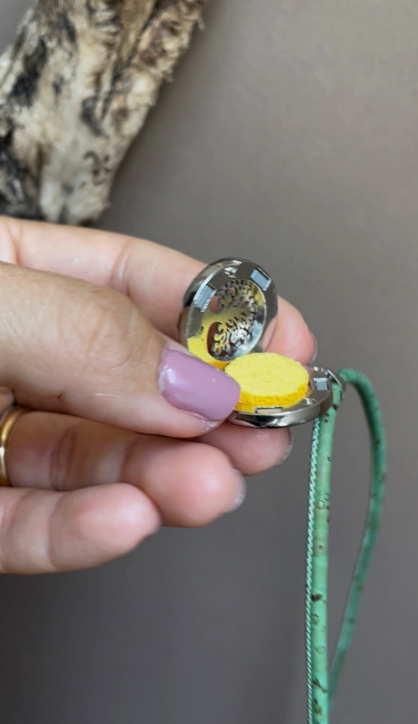 Colar Difusor de Aromaterapia em Cortiça Portuguesa