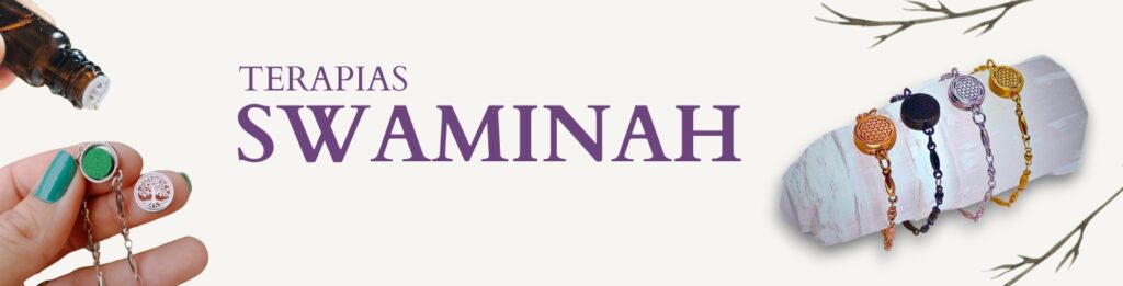Joias terapêuticas para aromaterapia Swaminah - Colare e pulseiras difusores de óleos essenciais